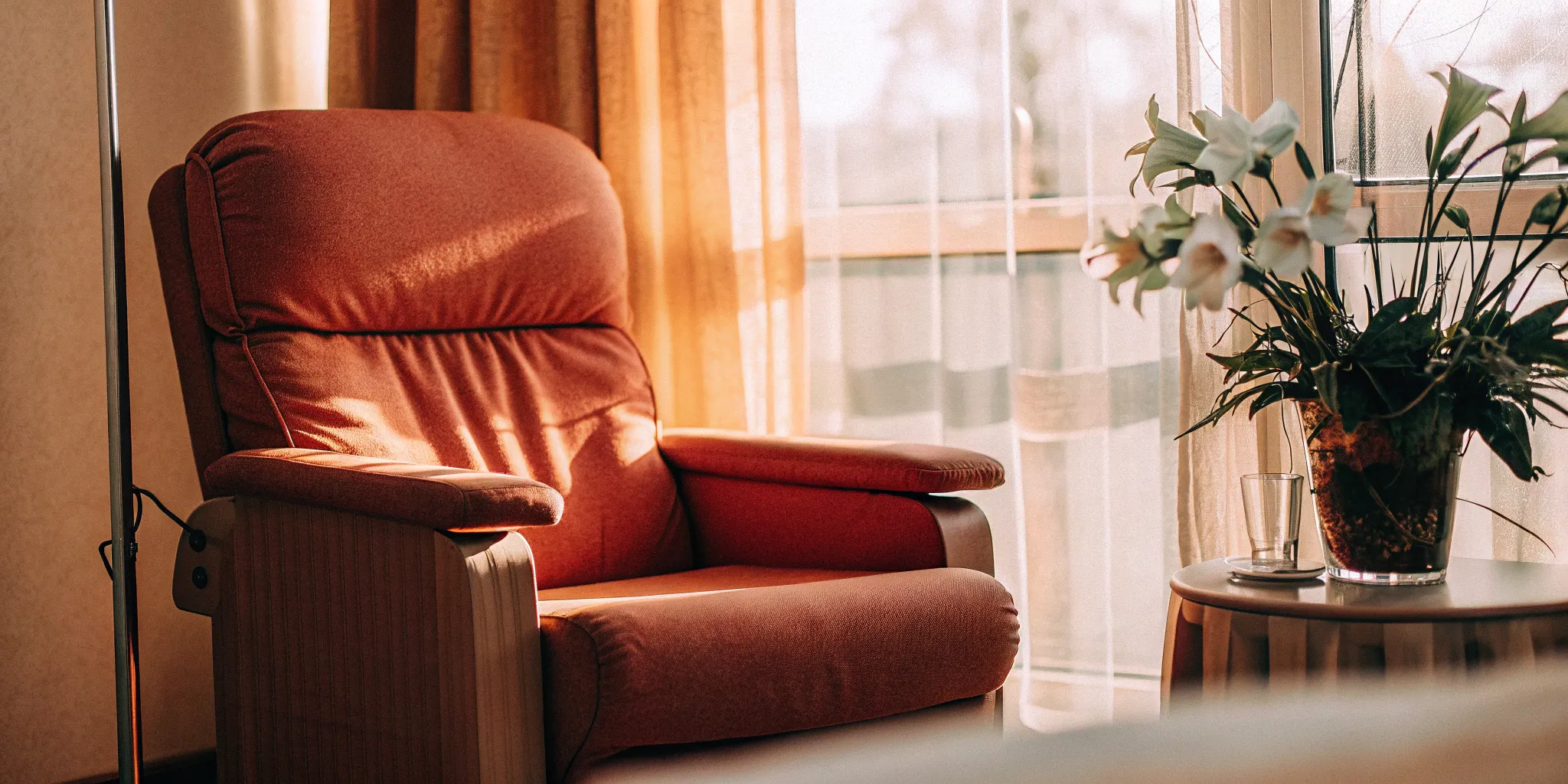 A calm therapy office for someone deciding what kind of doctor to see for anxiety and depression.