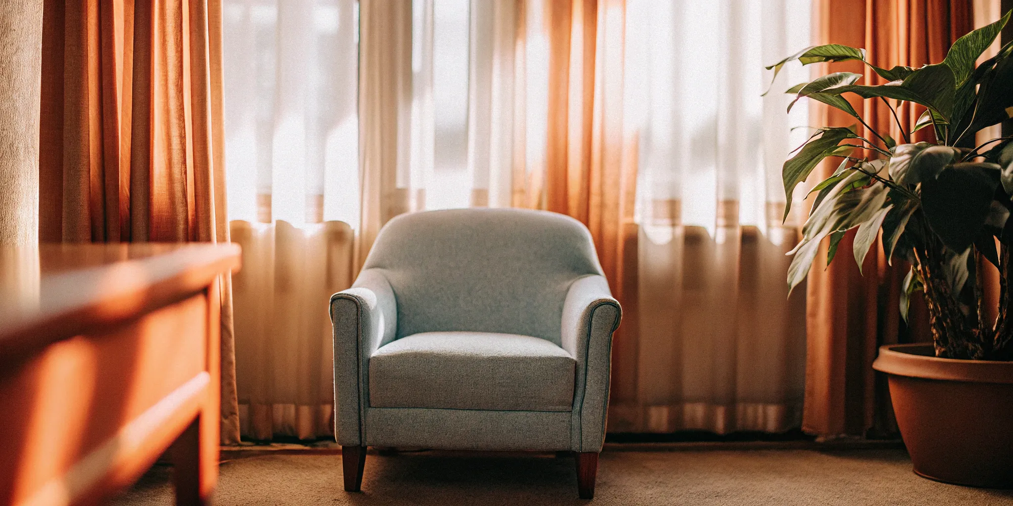 A TMS therapy chair in a clinic, a factor in the cost of treatment for generalized anxiety.