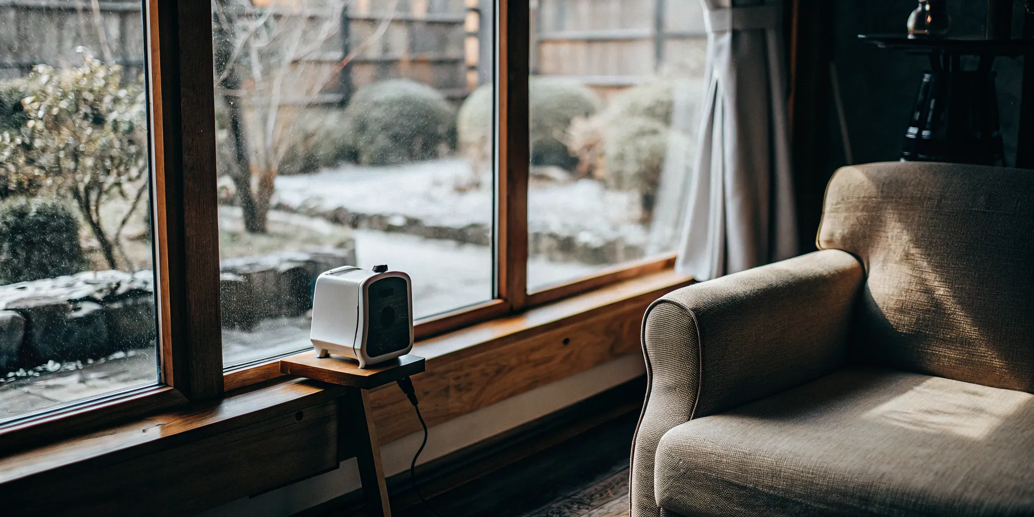 A serene room setting for deciding between TMS vs ECT for anxiety.