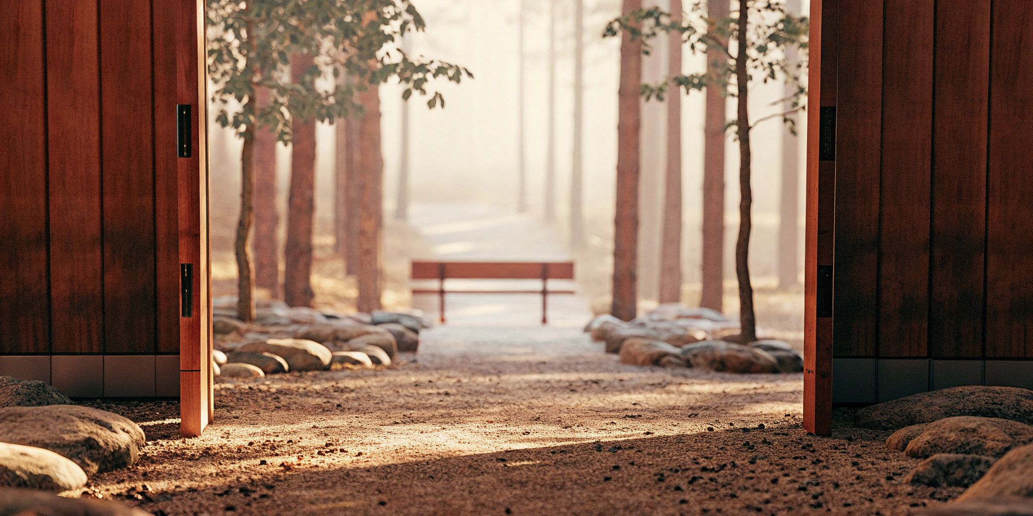 Open doors to a peaceful path, the first step to finding a psychiatrist for anxiety.