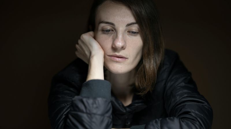 Woman in Black Jacket