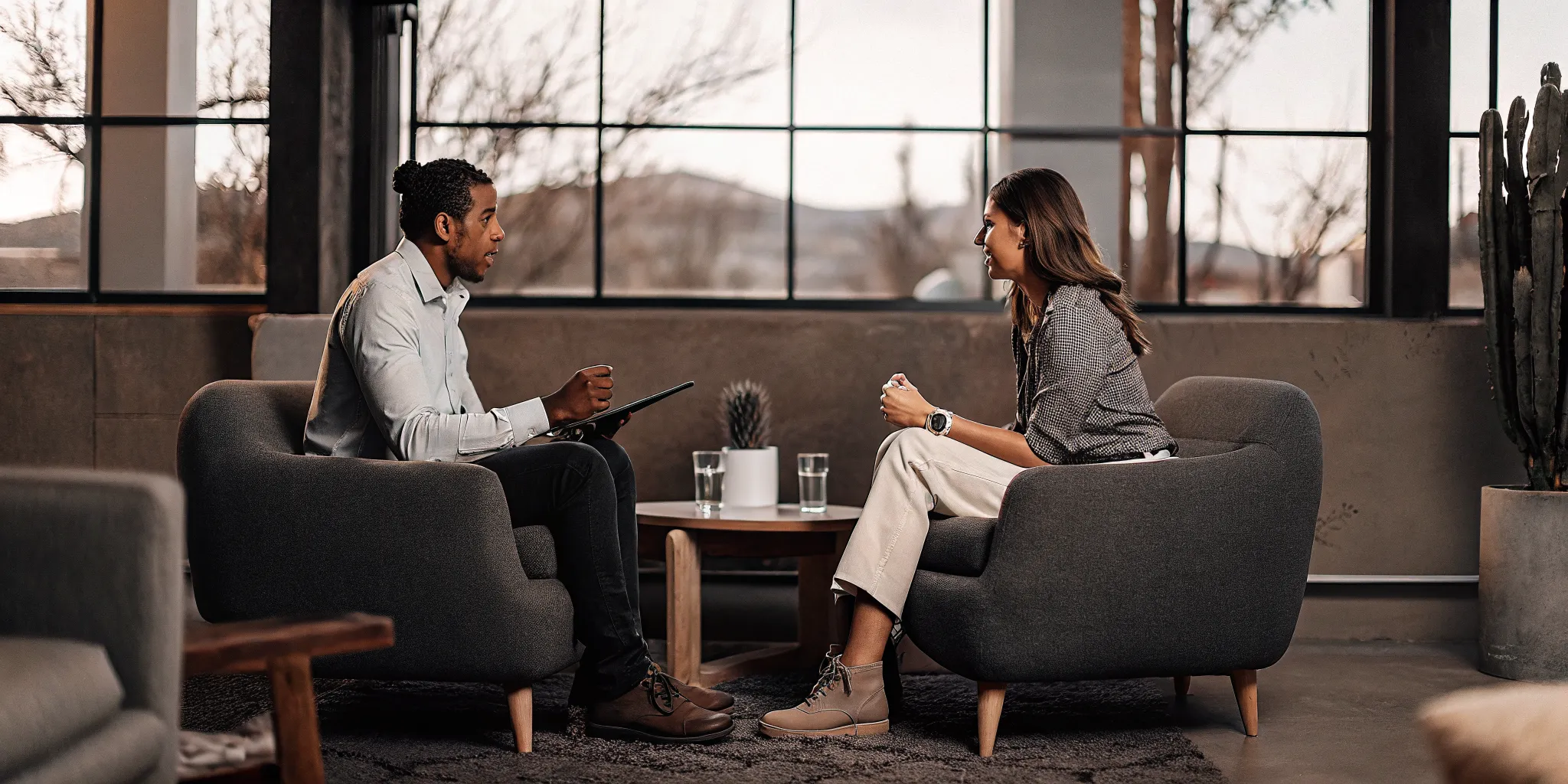 A person receiving counseling for major depressive disorder treatment in Scottsdale.