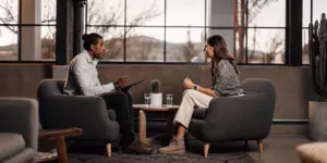 A person receiving counseling for major depressive disorder treatment in Scottsdale.