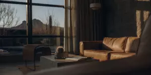 A modern and bright therapy office in Scottsdale for starting depression therapy.